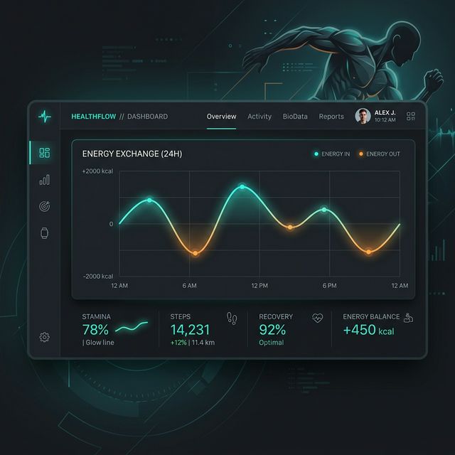 Кейс: Cardio & Fit Food Tracker — ЗОЖ-трекер нового поколения для 40+