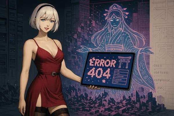 ИИ Персонаж для страницы 404