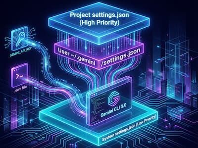 Правильная конфигурация settings.json и переменных окружения для Gemini CLI 3.0