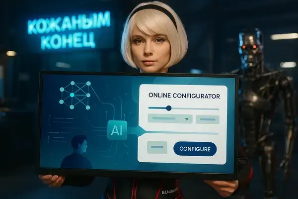 Шаги по созданию конфигуратора для сайта с помощью Google AI Studio